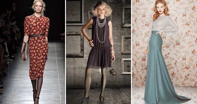 Винтажный стиль - правила создания модного образа в винтажном стиле